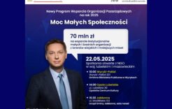Więcej o: Spotkanie informacyjne dotyczące naboru wniosków w ramach „Rządowego Programu wsparcia organizacji pozarządowych Moc Małych Społeczności”.