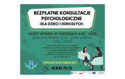 Więcej o: Konsultacje psychologiczne dla dzieci, młodzieży i dorosłych w CUS